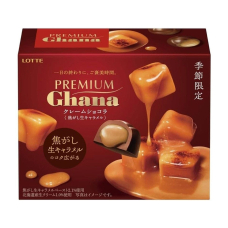 LOTTE Premium Ghana Caramel шоколадні цукерки з сирою карамеллю, 65 гр