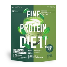 FINE JAPAN Protein Diet Matcha протеїн з L-карнітином та 5 суперфудами, 450 гр