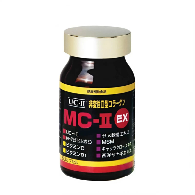 ENZYM MC-II EX неденатурований колаген ІІ типу, 60 капсул