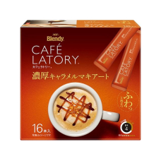 AGF BLENDY Caramel Macchiato карамельне макіато, 16 стіків