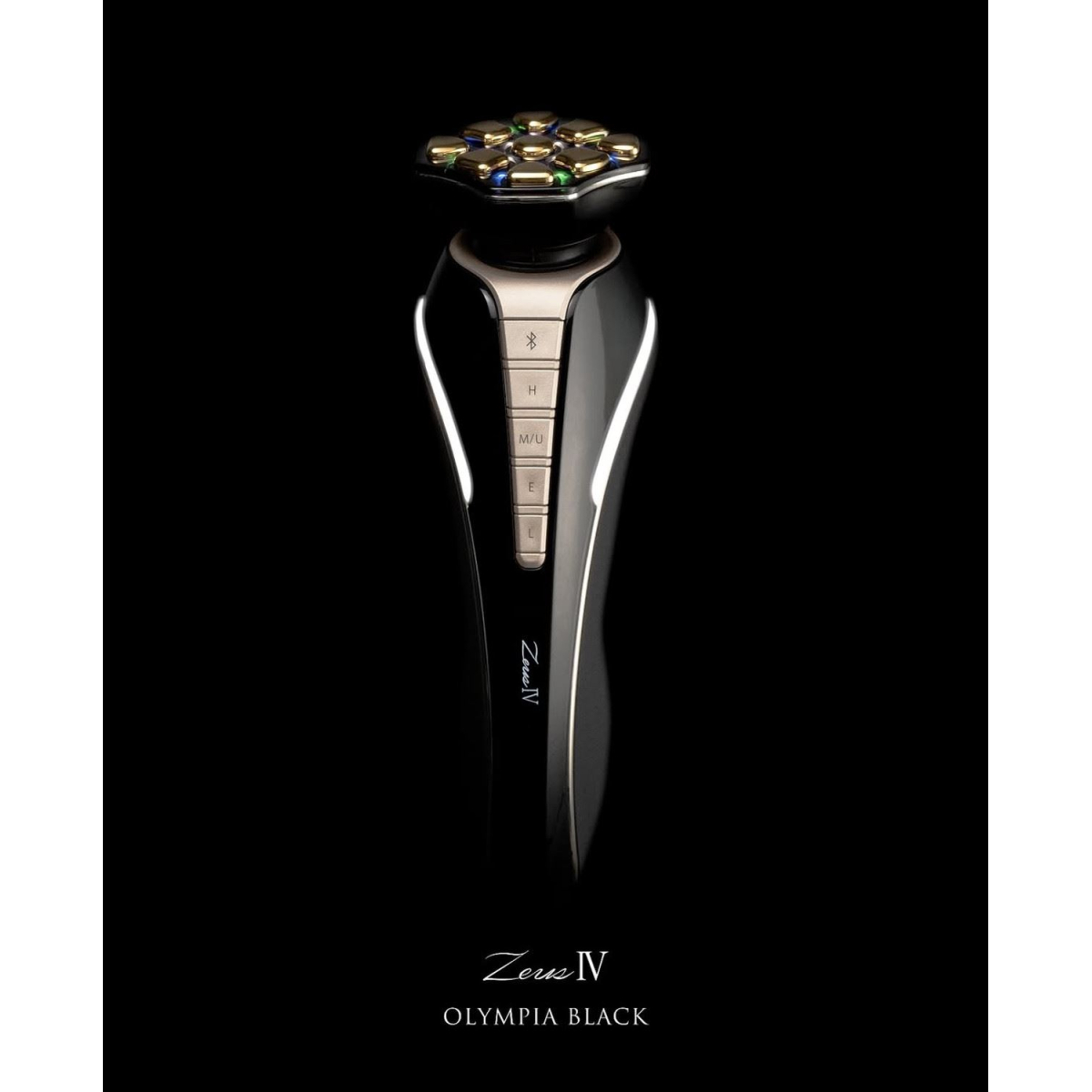 ARTISTIC&Co The Zeus IV косметологічний комбайн для обличчя та тіла з сироваткою (чорний)