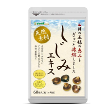 SEEDCOMS Shijimi Extract, Oyster Shells, Ornithine комплекс для відновлення життєвих сил (30 днів) 60 табл