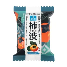 PELICAN Medicinal Kakishibu мило проти вікового запаху поту та тіла, 80 гр