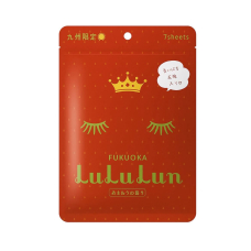 LULULUN Face Mask Amaou Strawberry омолоджуюча маска з полуницею, 7 шт х 5 уп