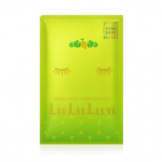 LULULUN Face Mask Shine Muscat омолоджуюча маска з катехінами винограду, 1 шт х 5 уп
