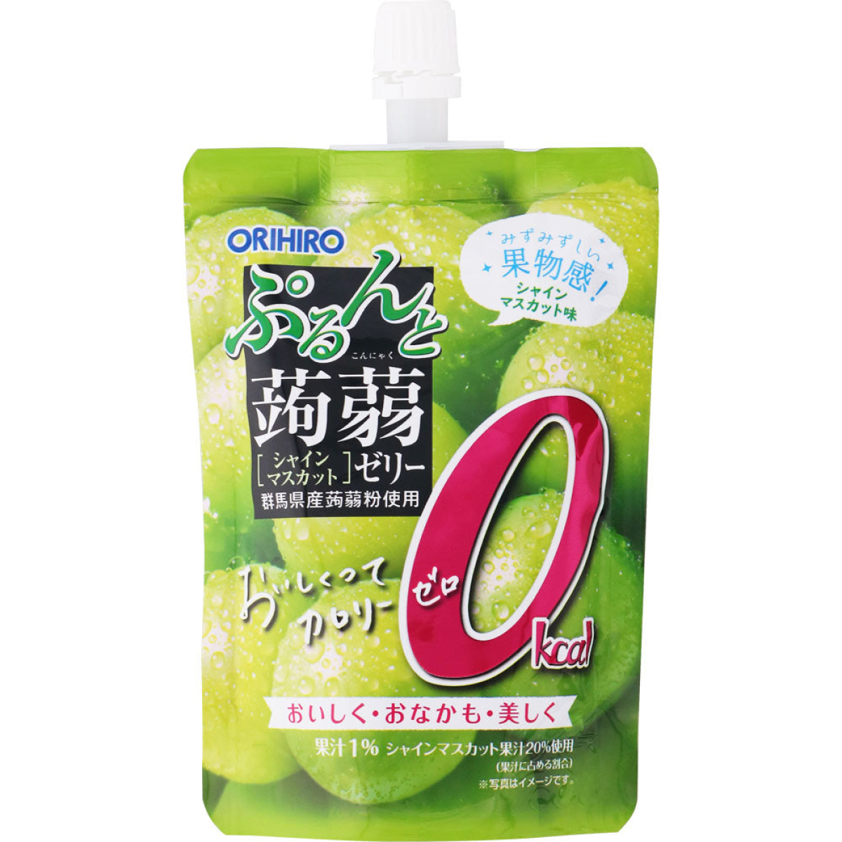 ORIHIRO Purunto Konjac Jelly питне безкалорійне конняку-желе (шайн мускат), 130 г