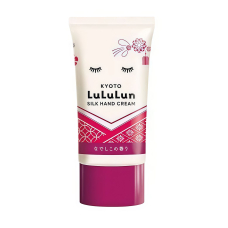 LULULUN Hand Cream Kyoto Nadeshiko крем для рук з екстрактом шовку та саке касу, 30 гр