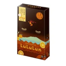 LULULUN Face Mask Kyushu Sweet Orange освітлююча маска з екстрактом апельсина, 1 шт х 5 уп
