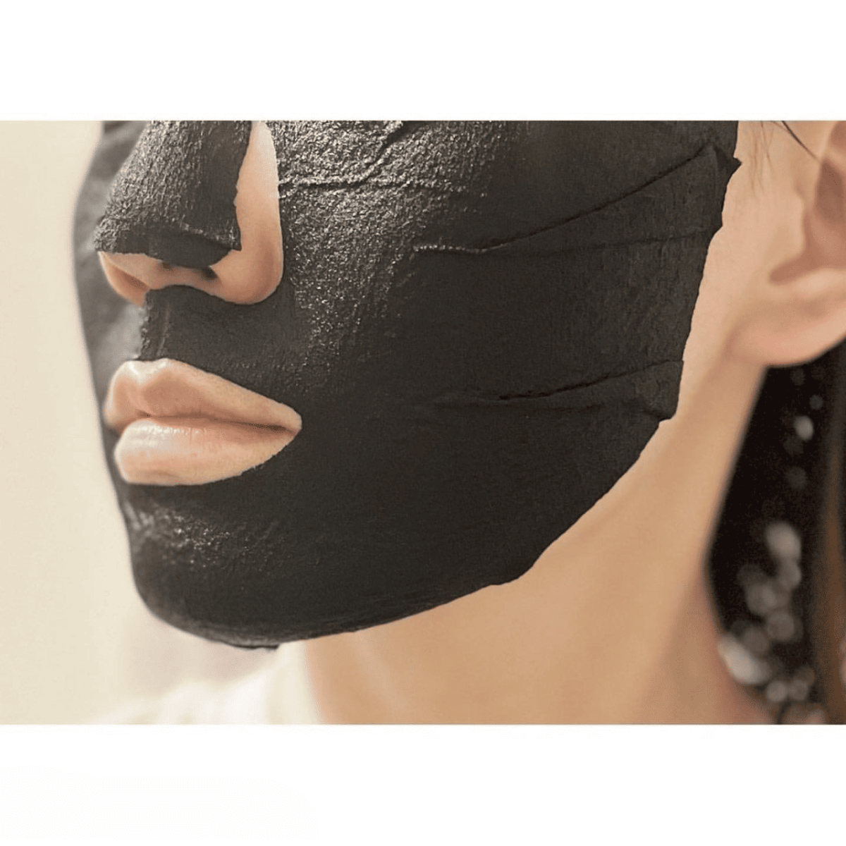 LULULUN Face Mask Hydra F очищаюча маска з чорним серумом та фулереном, 7 шт