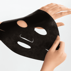 LULULUN Face Mask Hydra F очищаюча маска з чорним серумом та фулереном, 7 шт