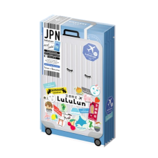 LULULUN Face Mask Airport Refreshing Sky глибоко зволожуюча маска для подорожей, 1 шт х 5 уп