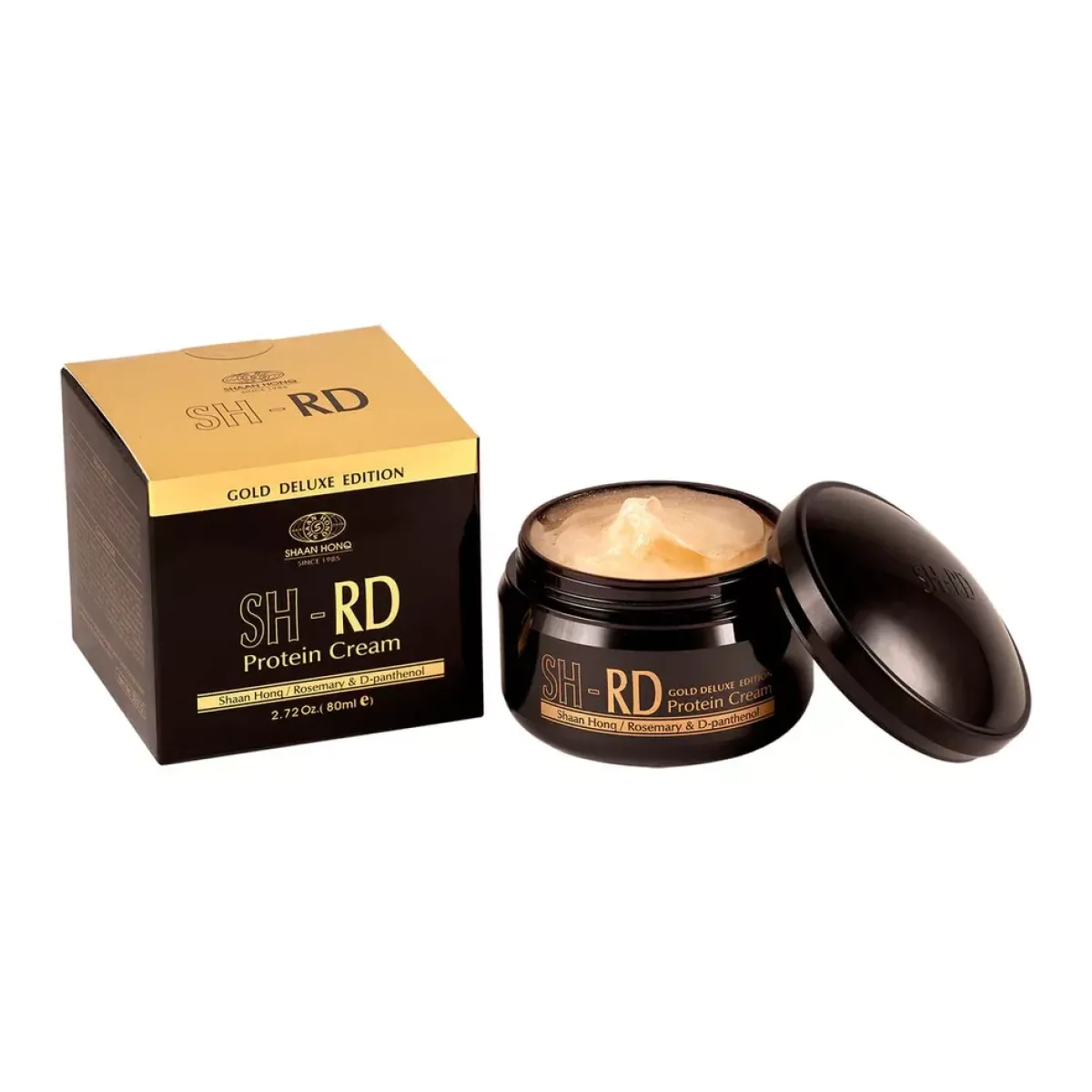 SH-RD Protein Cream (Gold Deluxe Edition) протеїновий крем для відновлення пошкодженого волосся з сусальним золотом, 80 мл