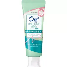 SUNSTAR Ora2 Me Stain Clear Paste зубна паста для білизни зубів та проти нальоту (білий чай), 125 г