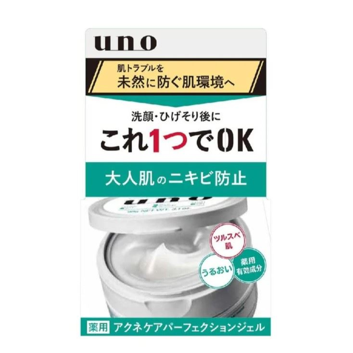 FINETODAY Uno Acne Care Perfection Gel крем-гель проти акне для чоловічої шкіри, 90 г