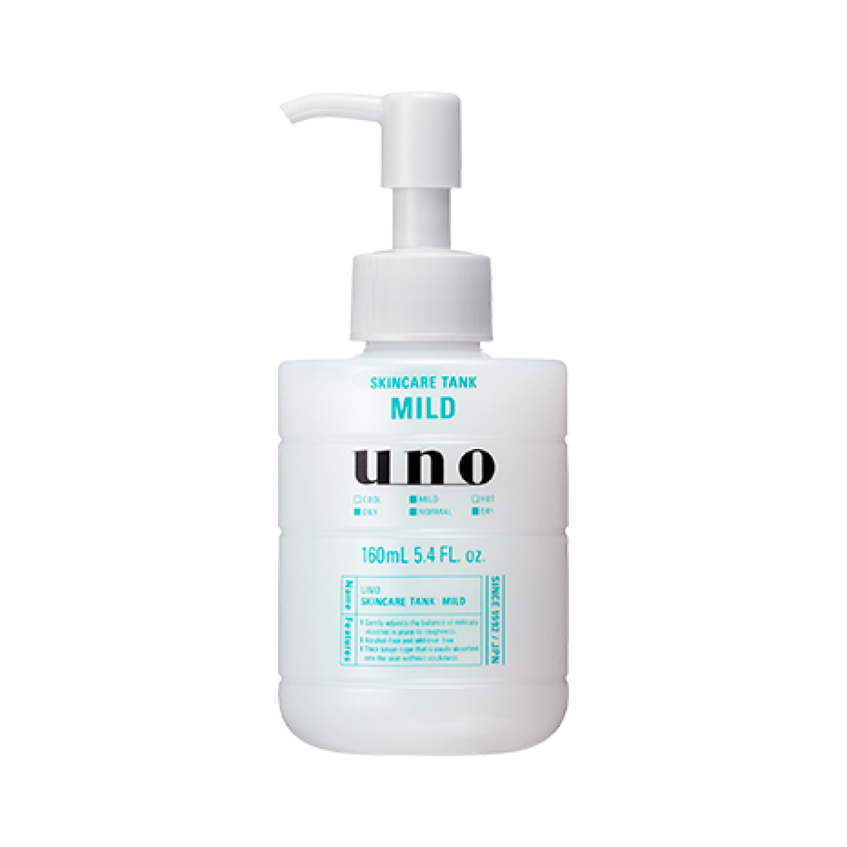 FINETODAY Uno Skincare Tank Mild лосьйон для чутливої та нормальної чоловічої шкіри, 160 мл