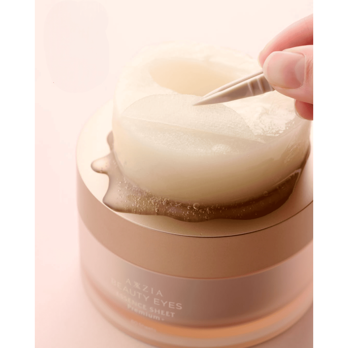 AXXZIA Beauty Eyes Essence Sheet Premium Plus кругові ліфтинг-патчі під очі проти темних кіл (60 шт)