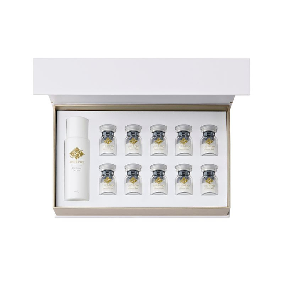 AXXZIA The B Pro Element Serum Kit набір двокомпонентної антивікової сироватки, 60 мл/80 мг х 10 бут