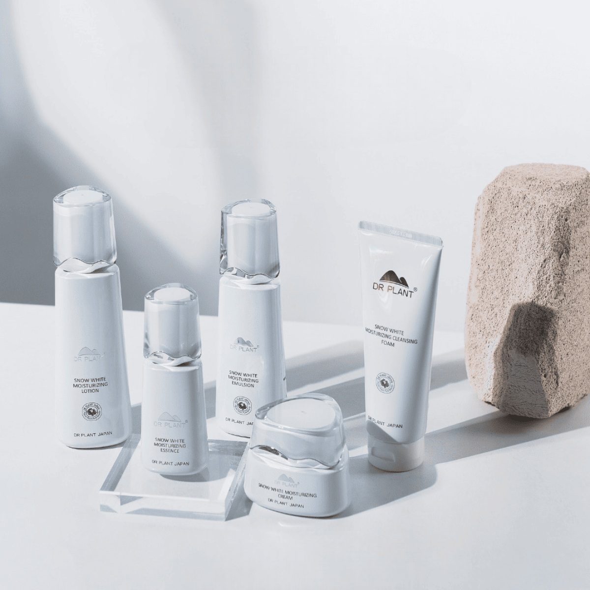 DR.PLANT Snow White Moisturizing Cream зволожуючий крем для сяйва шкіри обличчя, 50 г