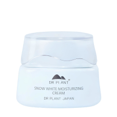 DR.PLANT Snow White Moisturizing Cream зволожуючий крем для сяйва шкіри обличчя, 50 г