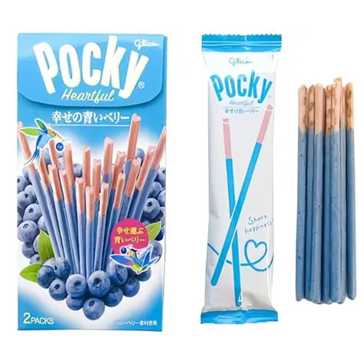 GLICO Pocky чорниця, 2 уп