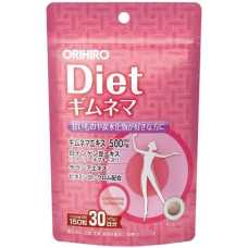 ORIHIRO Gymnema Diet джимнема для зниження апетиту, 150 табл