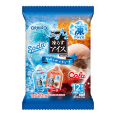 ORIHIRO Purunto Frozen Ice Cream Soda and Cola заморожуваний десерт (содова та кола), 216 г