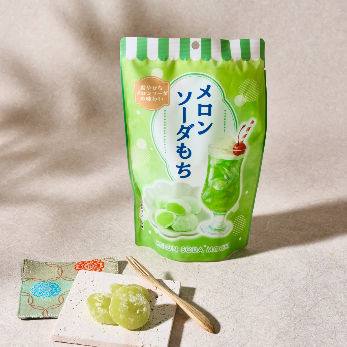 SEIKI Melon Soda Mochi мочі зі смаком содова з динею, 130 г