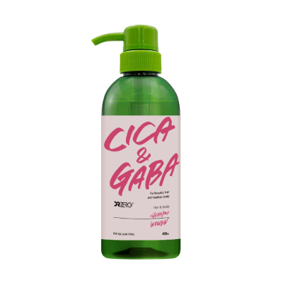 DR.ZERO Cica x Gaba Hair and Scalp Shampoo женский восстанавливающий шампунь для ухода за волосами и кожей головы, 430 мл