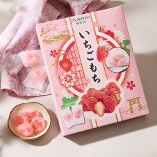 SEIKI Ichigo Mochi мочі зі смаком полуниці Амаоу, 260 г