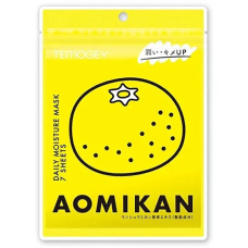 SPC Temogey Aomikan Mask тканевая маска для интенсивного ухода с японским мандарином, 7 шт
