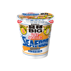NISSIN BIG Cup Noodle Seafood велика локшина з морепродуктами, 104 г
