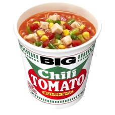 NISSIN BIG Cup Noodle Chili Tomato велика локшина зі смаком томатів та чилі, 107 г
