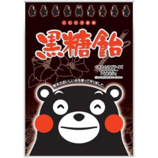 OKURA Kumamon Brown Sugar Candy цукерки з коричневим цукром, 90 г