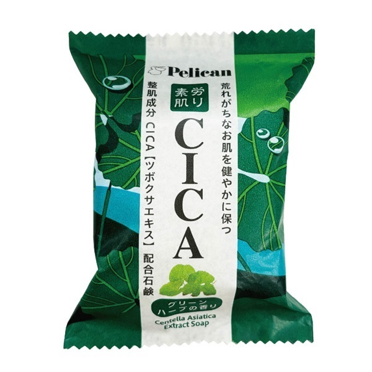 PELICAN Family Soap CICA очищувальне мило для сухої та чутливої шкіри, 80 г