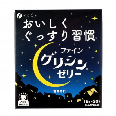 FINE JAPAN Glycine Jelly комплекс гліцин, L-теанін та ГАМК, 30 стіків