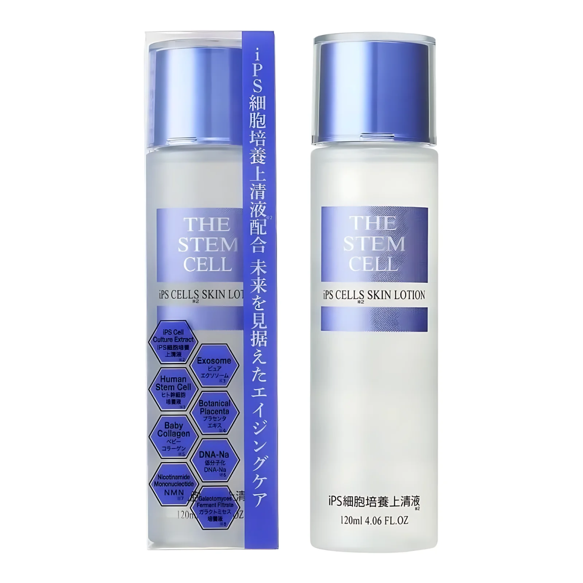 KOR JAPAN iPS Cells Skin Lotion увлажняющий лосьон с супернатантом из iPS-клеток, 120 мл