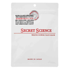 KOR JAPAN White Face Mask антивікова тканинна маска з екзосомами, глутатіоном, PDRN та NMN, 10 шт