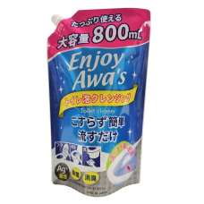 ROCKET SOAP Foaming Toilet Cleansing Spray спрей-піна для миття унітазів з іонами срібла (змінний блок), 800 мл