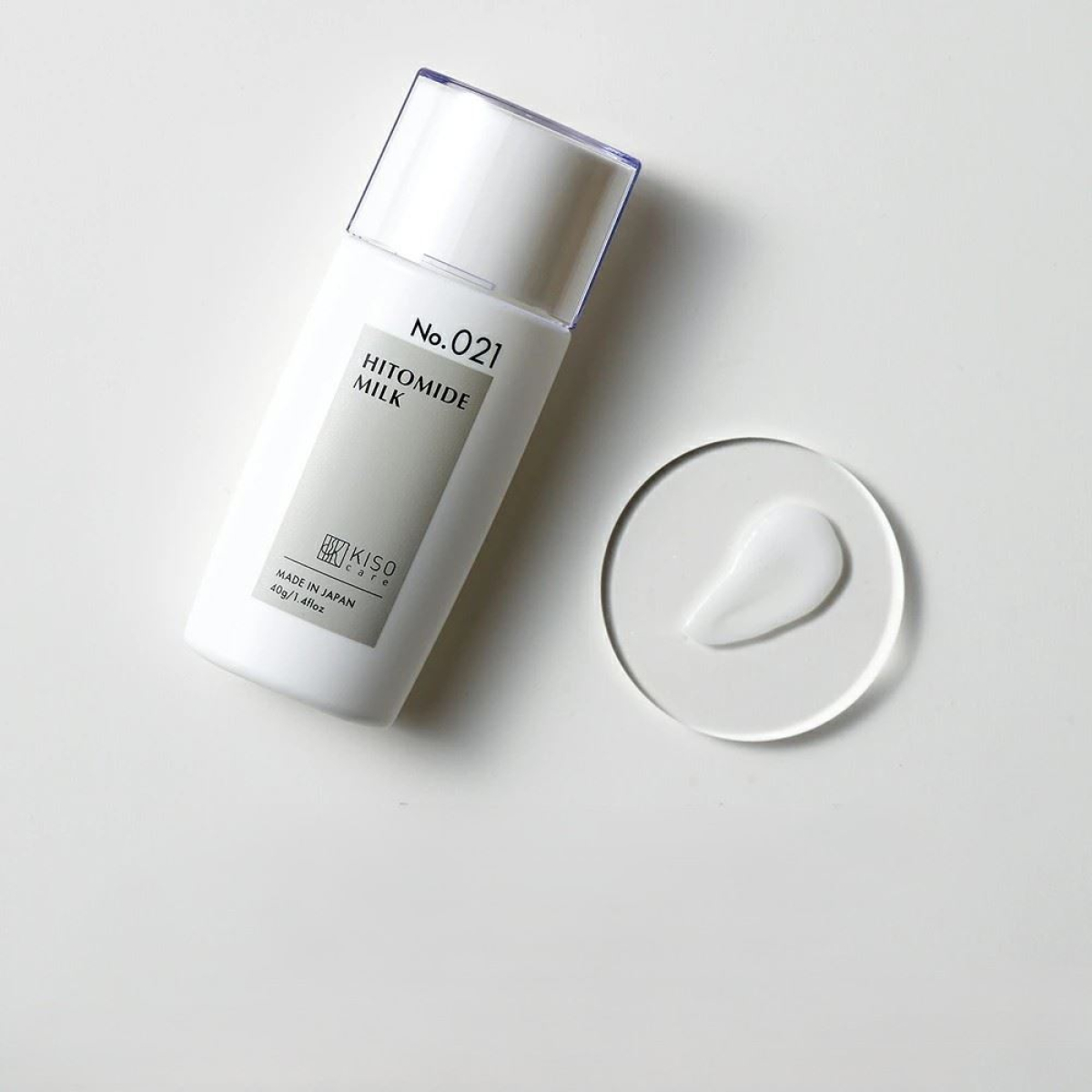 KISOCARE Hitomide Milk зволожуюче молочко з 5% вмістом керамідів людського типу, 40 г