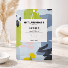 KISOCARE Hyaluronate Face Mask тканинна маска з гіалуроновою кислотою, 1 шт