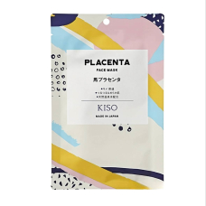 KISOCARE Placenta Face Mask тканинна маска з плацентою, 1 шт