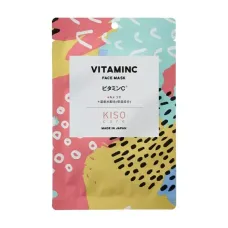 KISOCARE Vitamin C Face Mask тканинна маска з вітаміном С, 1 шт