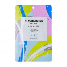 KISOCARE Niacinamide Face Mask тканинна маска з ніацинамідом, 1 шт