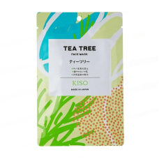 KISOCARE Tea Tree Face Mask тканинна маска з чайним деревом, 1 шт