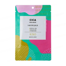 KISOCARE Cica Face Mask тканинна маска з центелою, 1 шт