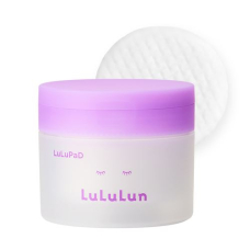 LULULUN LuLuPad Sebum and Pore Care себорегулюючі тонер-пади для обличчя з бакучіолом, 50 шт