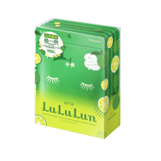 LULULUN Face Mask Kyushu Kabosu зволожуюча маска з екстрактом кабосу, 7 шт х 5 уп