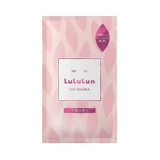 LULULUN Premium Face Mask Okinawa Shell Ginger заспокійлива маска з екстрактом імбиру, 1 шт